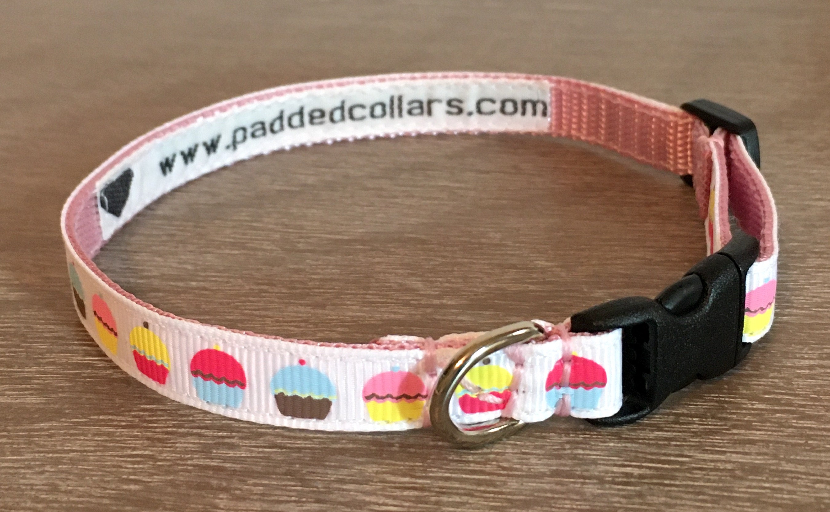 Cupcake Dog Collar 3/8 width for tiny dogs / puppies Etsy