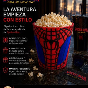 Spiderman popcorn bucket - Etsy 日本