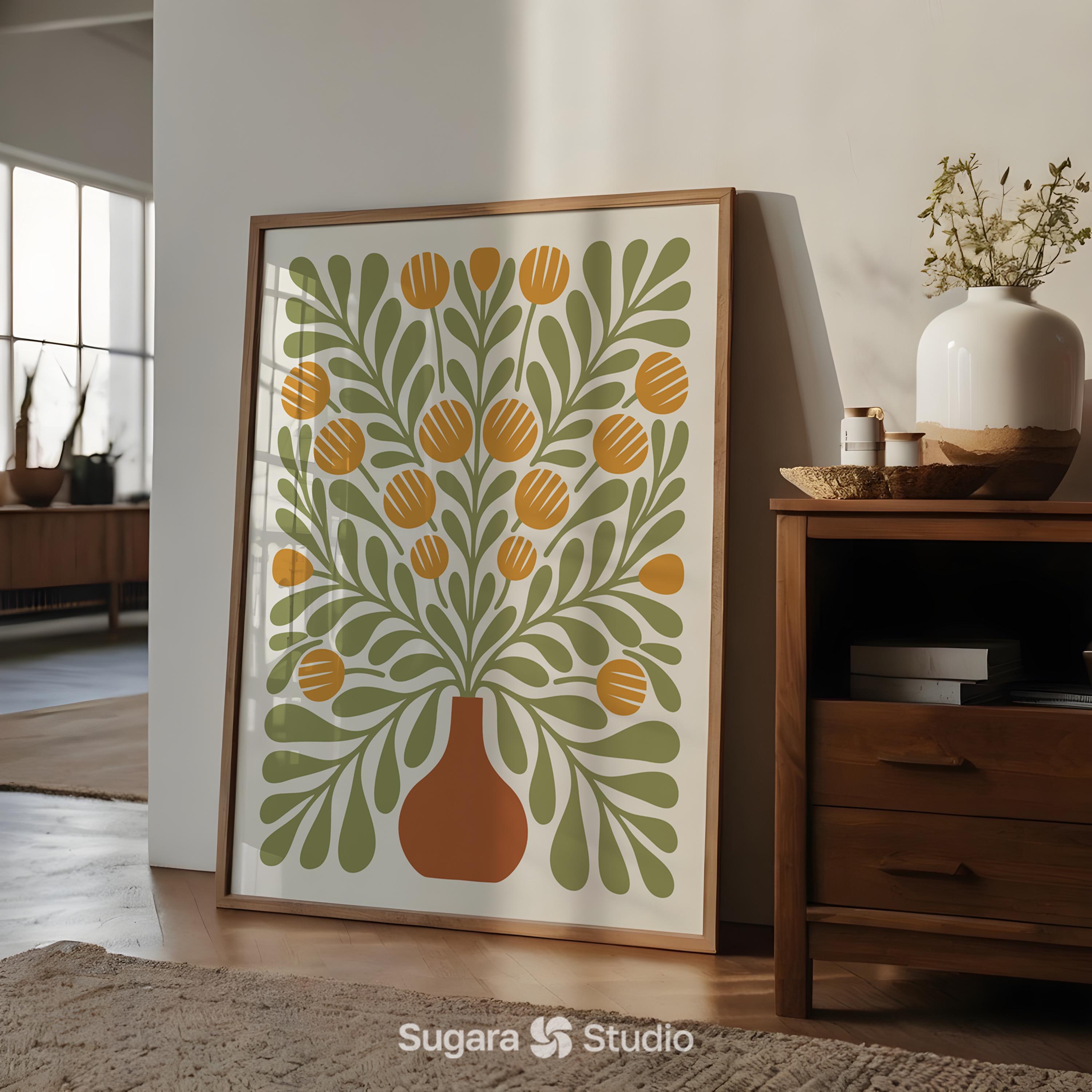 Mid Century Vase - Etsy Singapore