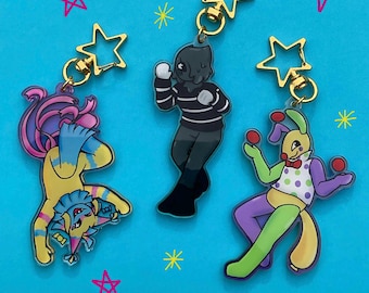 Yatta Dandy's World Keychain - Etsy
