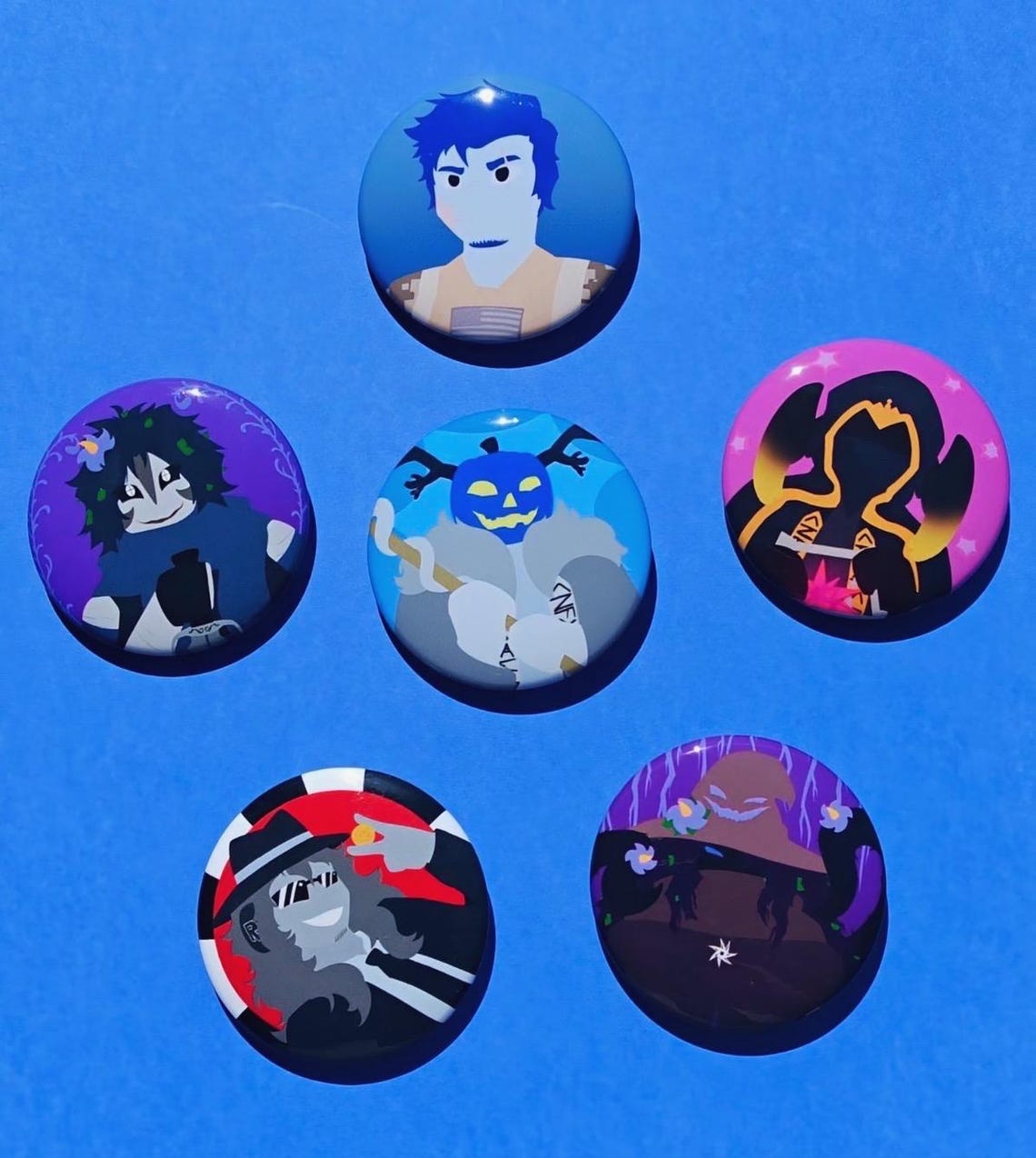 Forsaken Roblox Pins/buttons 1.75