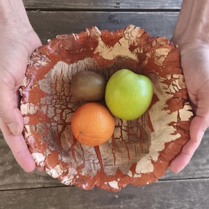 Beautifully Rustic Ceramic Bowl Handmade ceramics | Ceramic Fruit Bowl | Modern Plates | Decorative bowl | Rustic Unique Handcrafted decor