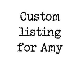 Custom listing for Val