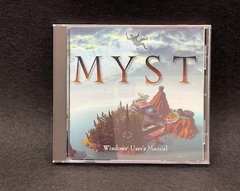MYST Vintage PC Game CD Rom