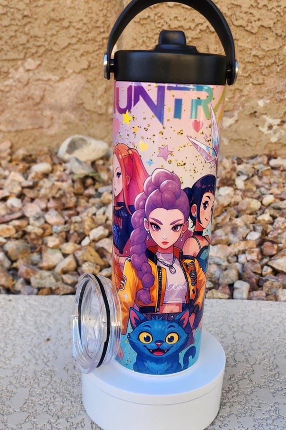 20oz K POP Demon With Two Lids - Etsy