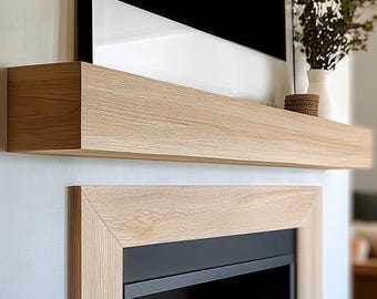 Custom Extra-Wide White Oak Vanity | 55” Single Sink Bathroom Vanity | Modern Wood Vanity with Soft-Close Drawers