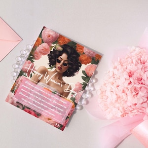 Edite la plantilla Canva del Día de la Mujer: descárguela y personalícela instantáneamente, envíela a sus seres queridos, regalos para mamá, hermana, novia, mejor amiga.
