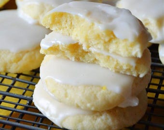 La mejor receta de galletas de limón derretidas