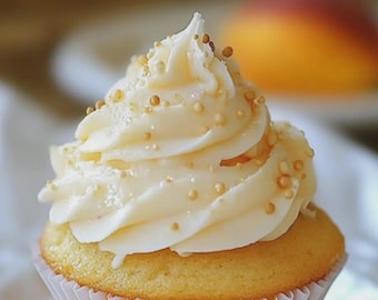 La mejor receta de cupcakes de queso crema, melocotón y miel