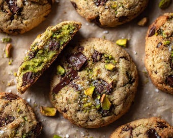 La mejor receta de galletas de crema de pistacho