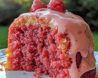 Descargar pastel de fresa y miel