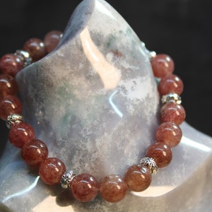 Strawberry Quartz Bracelet
