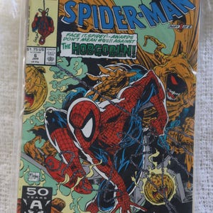 Vintage 1990 Spider Man Comic Book