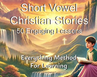 Christian Short Vowel Stories: 50 Engaging Reading Lessons