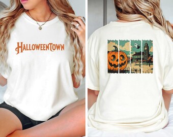 Halloweentown Sweatshirt, Halloween Tshirt, Retro Halloweentown Shirt, Halloweentown University Tees, Halloween Gifts, Spooky SEason Tee