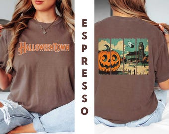 Comfort Colors®Halloweentown Tshirt, Halloween Tshirt, Retro Halloweentown Shirt, Halloweentown University Tees, Spooky SEason Tee