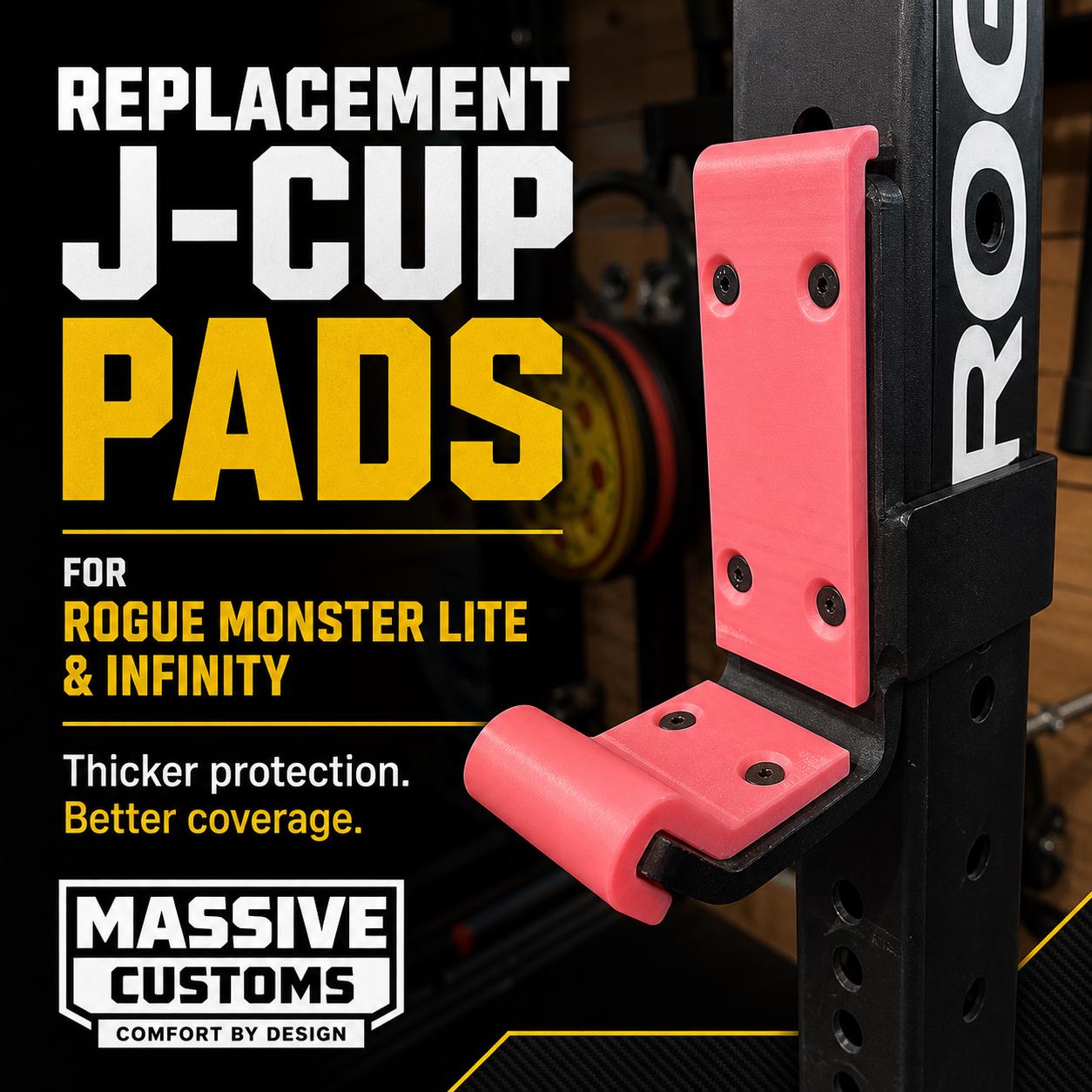 Rogue Monster Lite / Infinity J-cup Pad Upgrade - Sandwich Style