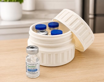 Zepbound Compact Vial Storage Case: 12-dose Fridge Container for Lilly  Direct - Etsy