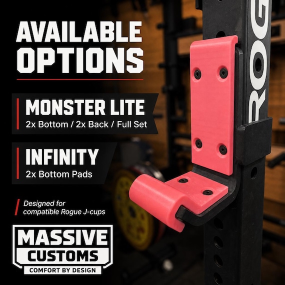 Rogue Monster Lite / Infinity J-cup Pad Upgrade - Sandwich Style