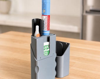 Ozempic KwikPen Storage Case - Fits 4-Dose KwikPen, 5 Needles & 8 Alcohol Wipes - Compact Discreet Fridge / Travel Organizer
