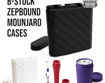 B-STOCK Zepbound / Mounjaro / Wegovy Pen Fridge Cases : 1, 4, and 12 Shot Storage Solutions - Cosmetic Defects / Misprints