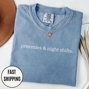 NICU Nurse Comfort Colors Shirt, Nicu RN Gift, Neonatal Intensive Care Nurse Work Tshirt, Nicu Crew Shirt, Custom Nicu Nurse Shirt, RN Tee