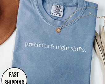 Shirt NICU verpleegkundige comfort kleuren, Nicu RN cadeau, T-shirt verpleegkundige neonatale intensive care, verpleegkundige Nicu Crew Shirt, custom Nicu verpleegkundige shirt, RN T-shirt