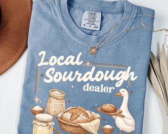 Sourdough Shirt, Personalized Bread Maker Gift, Custom Sourdough Bread Tshirt, Gift for Her, Home Baker Shirt, Sourdough Bread Maker