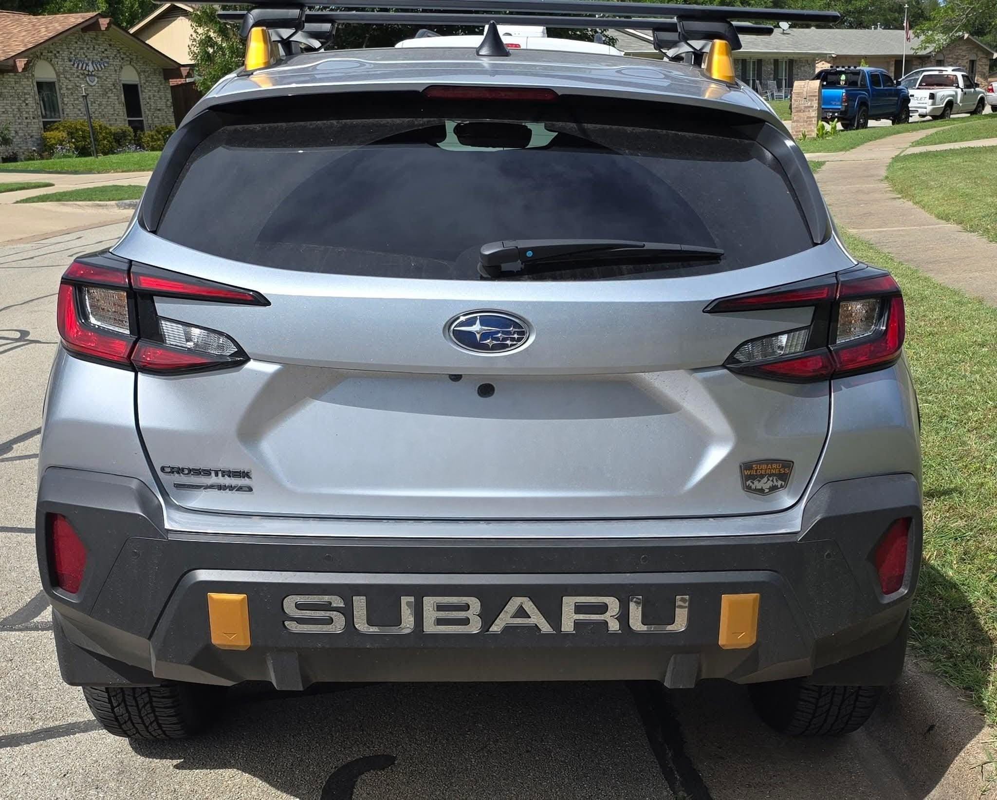 Subaru Back Lettering 2024-2026 Subaru Crosstrek Wilderness TAILGATE Lettering (high ...