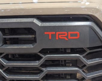 Décalcomanie incrustée de calandre pour Toyota Tundra TRD 2022-2026 (vinyle coulé de qualité supérieure haute performance)