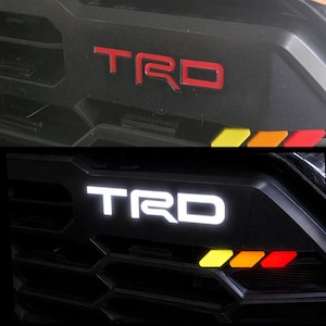 Décalcomanie intérieure réfléchissante TRD pour Toyota Tundra 2022-2025 (vinyle coulé)