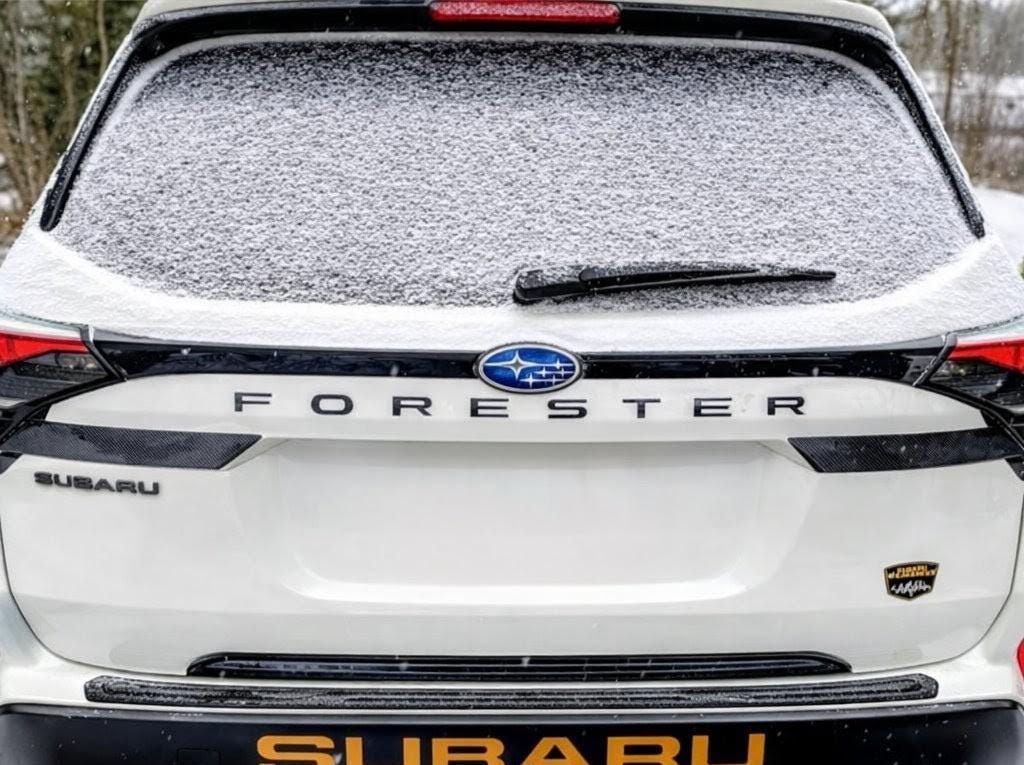 Subaru Back Lettering 2025-2026 Subaru Forester Tailgate Lettering Decals (cast Vinyl) - Etsy