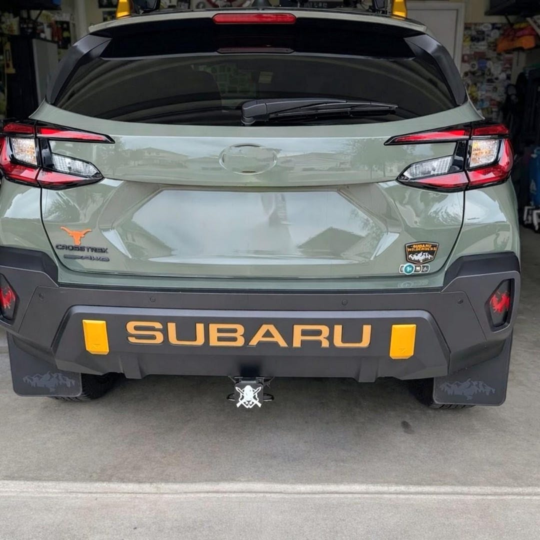 Subaru Back Lettering Subaru Crosstrek Wilderness Tailgate Lettering Decals (2024-2026) - Etsy