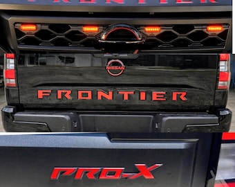 Nissan Frontier Pro-X Package Bundle (2022-2025) Decal Lettering (High Performance Premium Cast Vinyl)