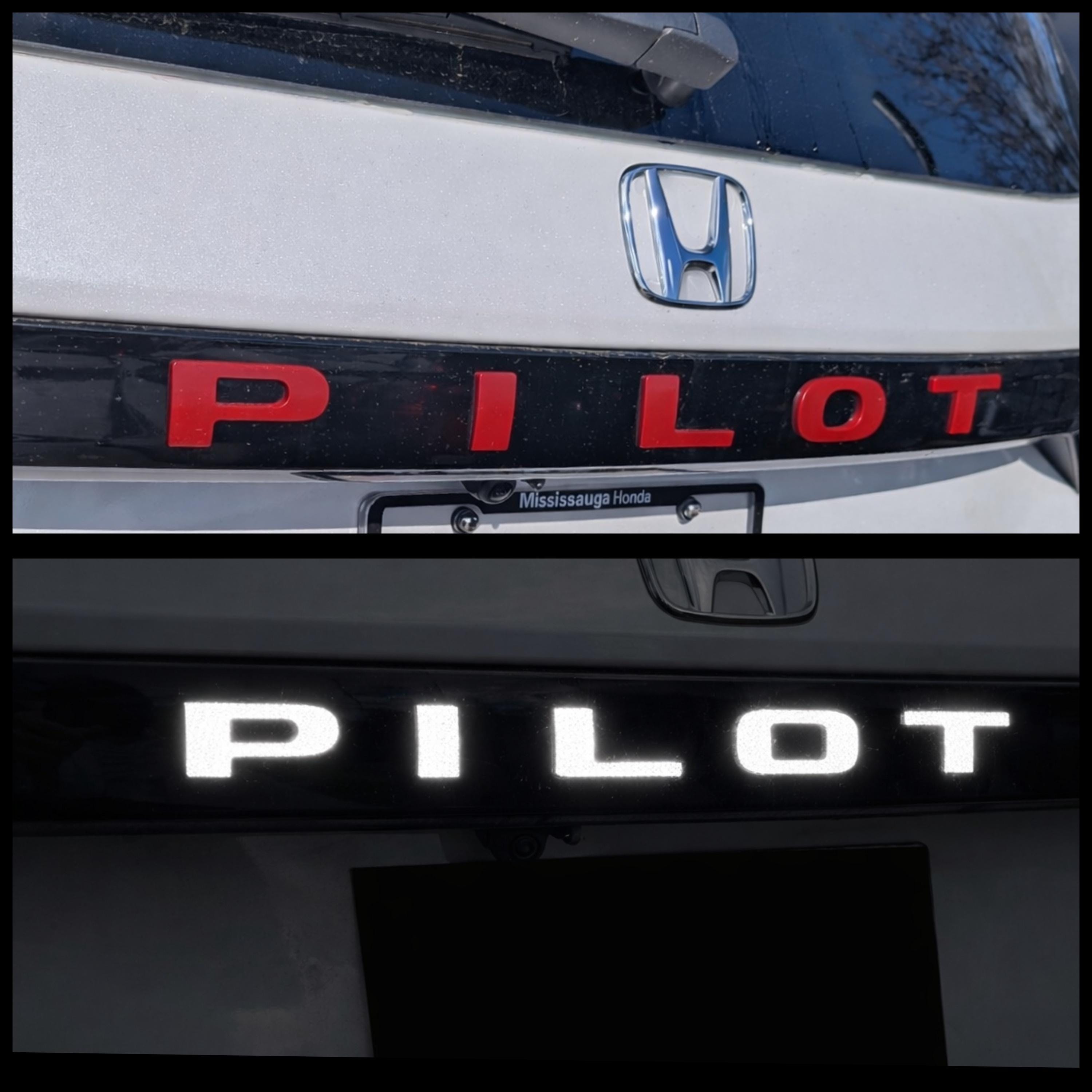 REFLECTIVE Honda PILOT Liftgate Lettering 2023-2026 (high Performance ...