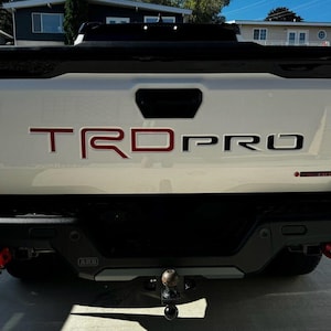 2024-2025 Tacoma TRD Pro Tailgate (High Performance Premium Cast Vinyl)