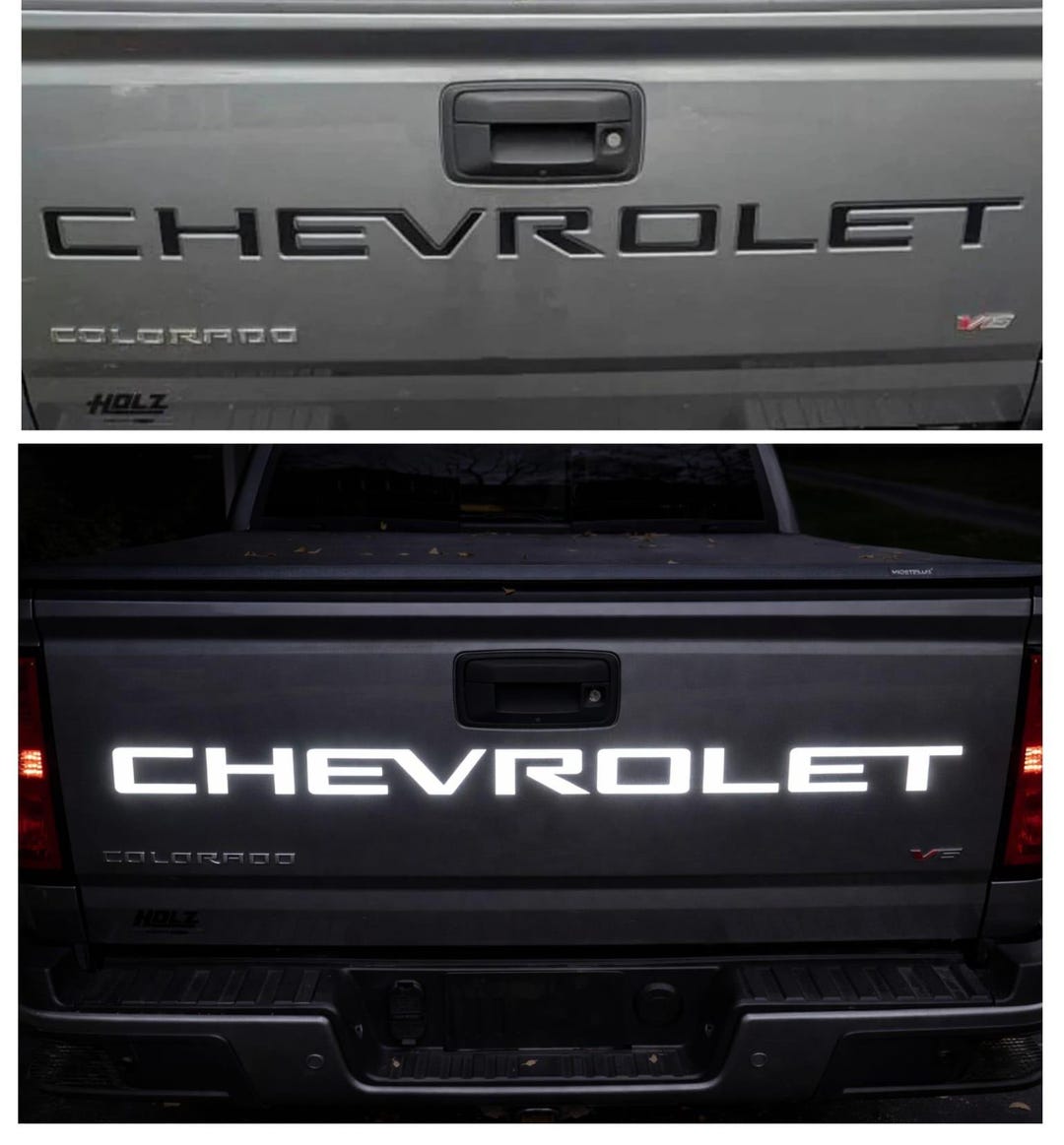 Colorado Lettering Reflective Chevrolet Colorado Tailgate Letters (2021-2022) – Cast Vinyl ...