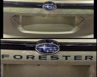 2025+ Subaru Forester TAILGATE Lettering (High Performance Premium Cast Vinyl)