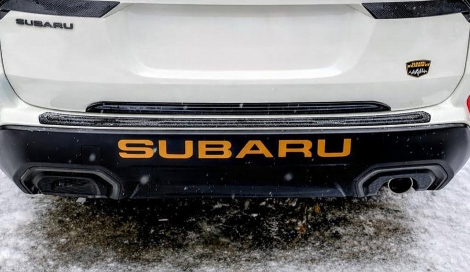 Subaru Back Lettering 2026 Subaru Outback Tailgate Lettering Decals (cast Vinyl) - Etsy
