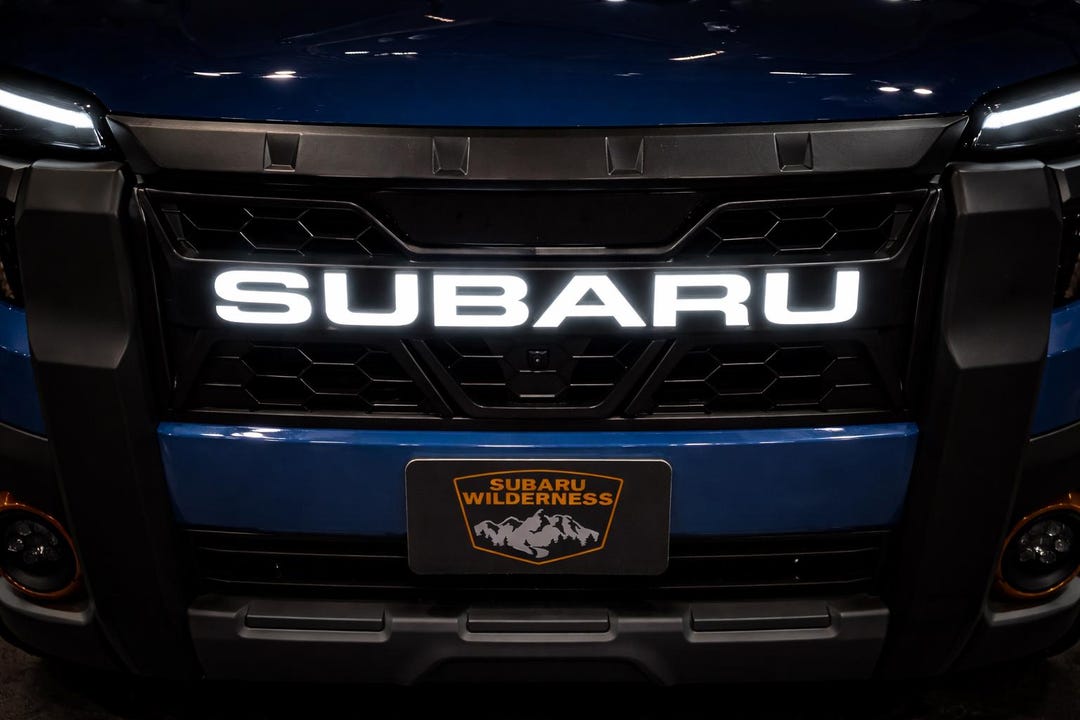 Subaru Back Lettering Reflective Wilderness Subaru Outback Wilderness Front Grille Lettering ...