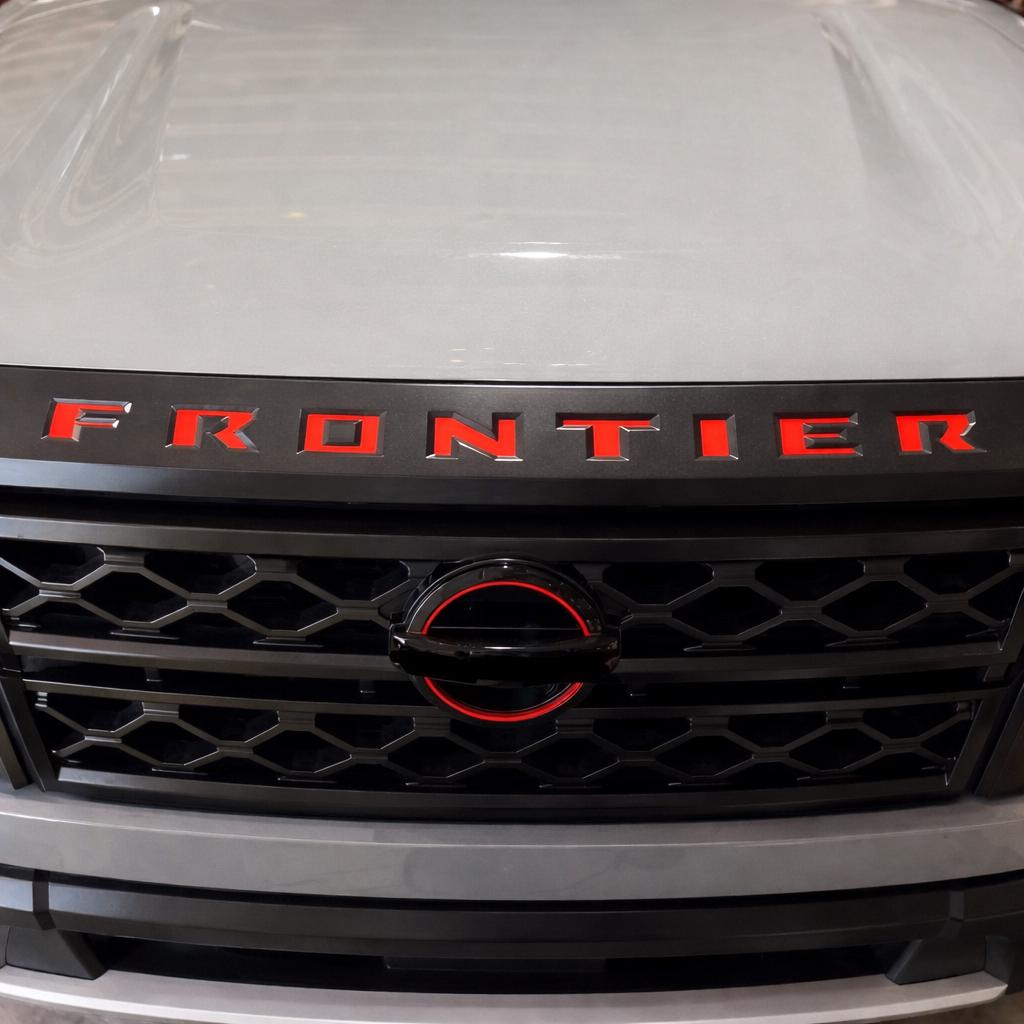 22 Frontier Lettering Nissan Frontier Grille Letters 2022-2025 – Front Grille Decal Inserts ...