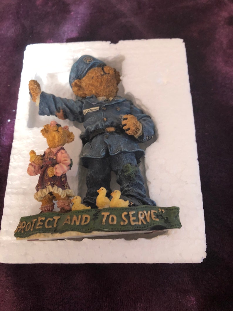 1st Edition 2000 Sgt O/'Beara wAli /& Friends...Everyday Hero Boyds Bears Policeman #227745