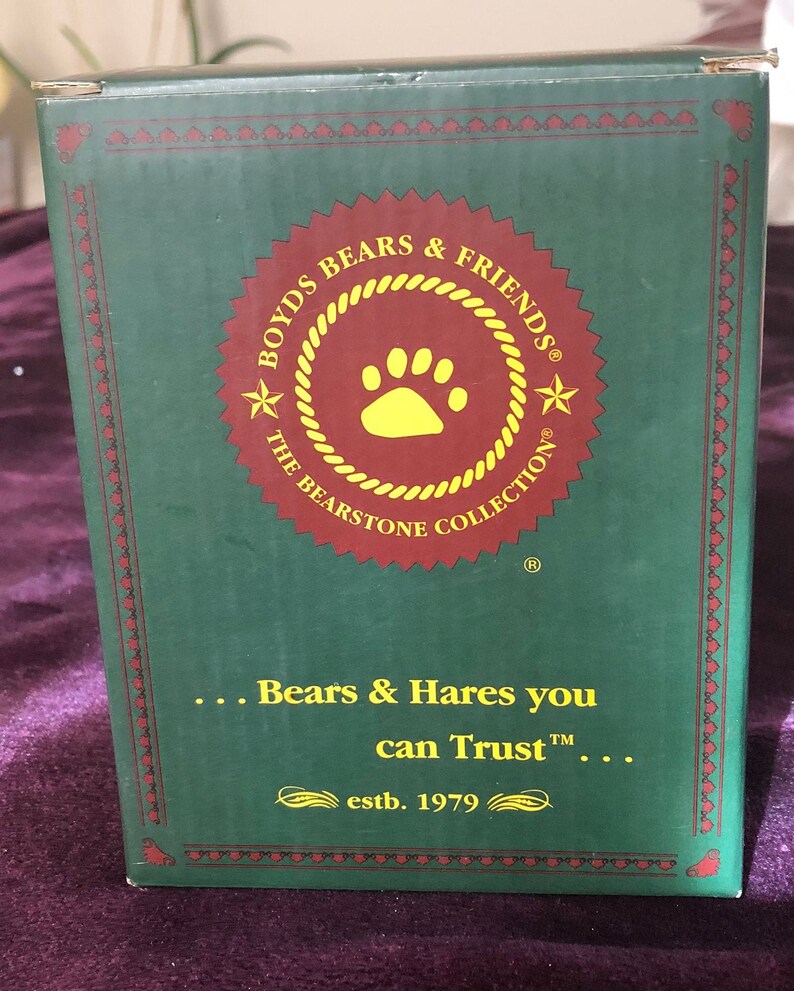 1st Edition 2000 Sgt O/'Beara wAli /& Friends...Everyday Hero Boyds Bears Policeman #227745