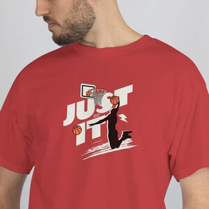 Just do it Basketball Motivation Unisex Jersey Short Sleeve Tee, Just do it, Basketball lover, hoops t-shirt, shooting hoops t-shirt,