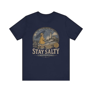 Stay Salty Matthew 5:13 Shirt, Vintage Christian T-Shirt, Coastal Faith Tee, Funny Religious Shirt, Salt of the Earth, Beach Jesus Gift Tee image 10