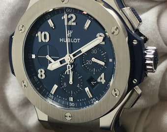 HUBLOT Big Bang origineel keramische chronograaf automatisch herenhorloge Artikelnr. 301.CM.710.RX