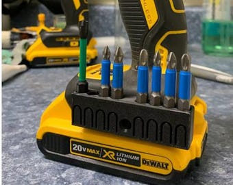 DeWalt Drill Bit Holder: Screw Drive Organizer