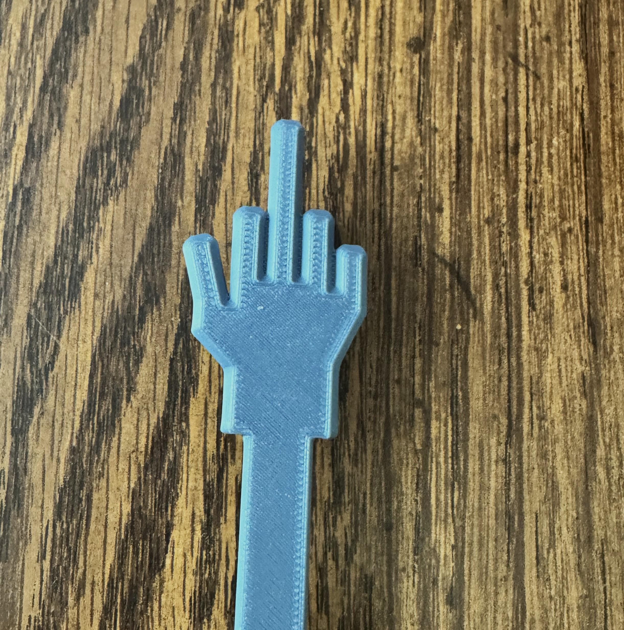 Middle Finger Sticky Notepad Middle Finger on a Stick - Etsy