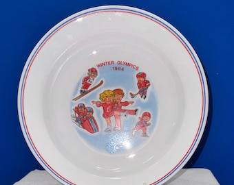 Vintage Campbell's Winter Olympics 1984 Soup Bowl