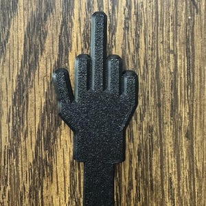 Middle Finger Sticky Notepad Middle Finger on a Stick - Etsy